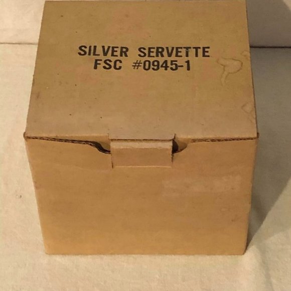 Vintage Distinguished Gifts MCM Silver Rimmed Glass/Wood Condiment Caddy Holder - Picture 9 of 10